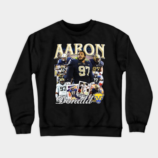 VINTAGE AARON DONALD BOOTLEG Crewneck Sweatshirt by Chea Shepherd